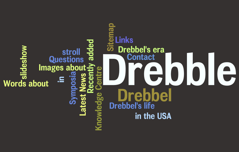 Drebbel Hoofdmenu
