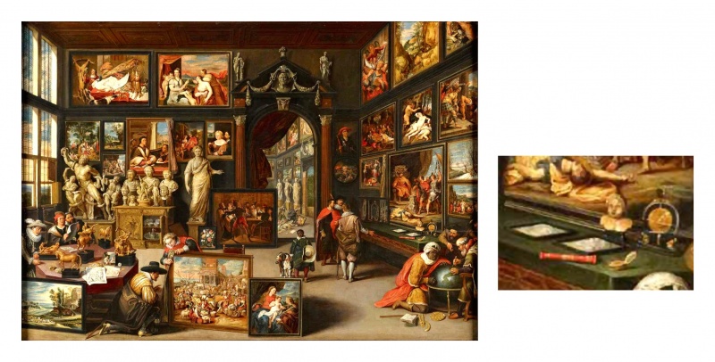 File:1630 Willem van HaechtThe Gallery of a Picture Collector (1630) b.jpg